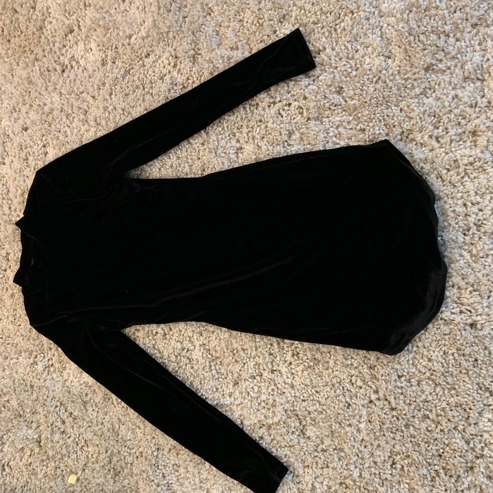 Black Velvet Dress